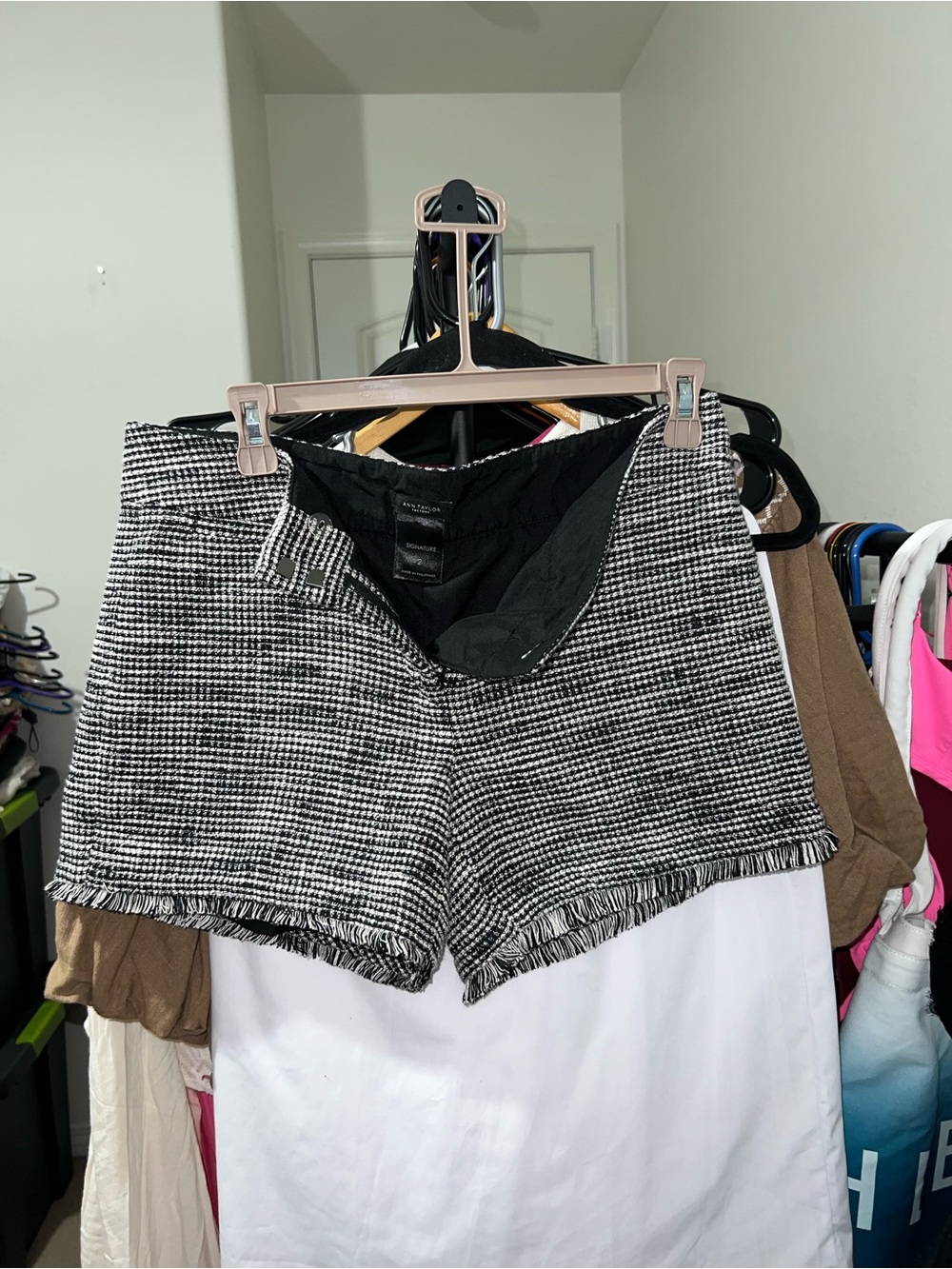 Ann Taylor Signature Tweed Shorts